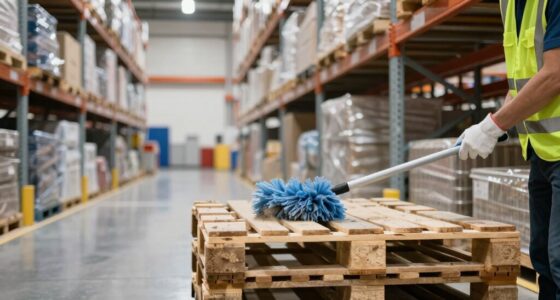 cleanliness around storage units