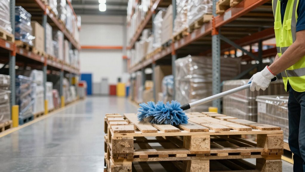 cleanliness around storage units