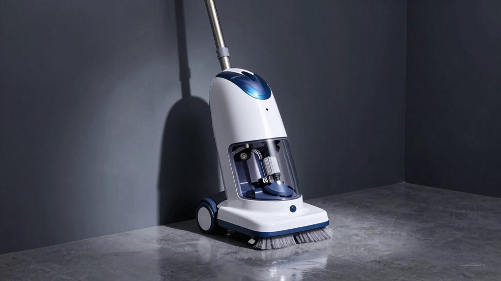 compact maneuverable cleaning equipment
