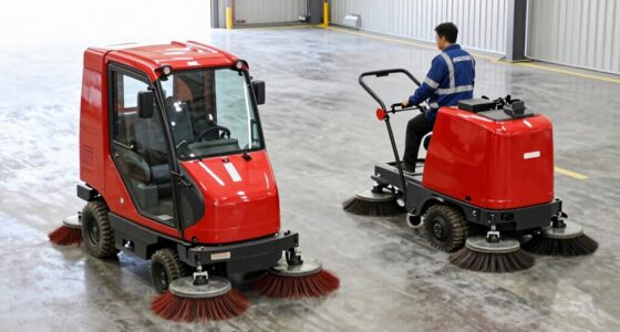 comparing sweeper types