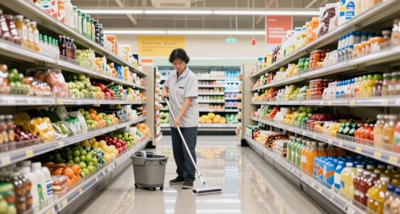 continuous floor cleaning routine