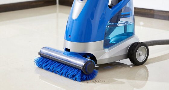 cylindrical scrubbers improve debris removal