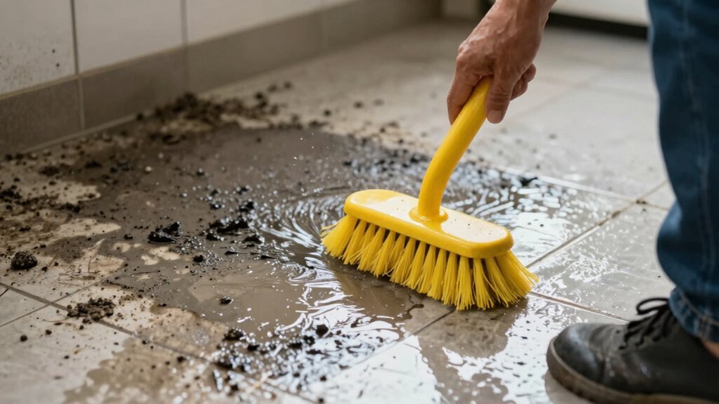 double scrubbing for deep cleaning