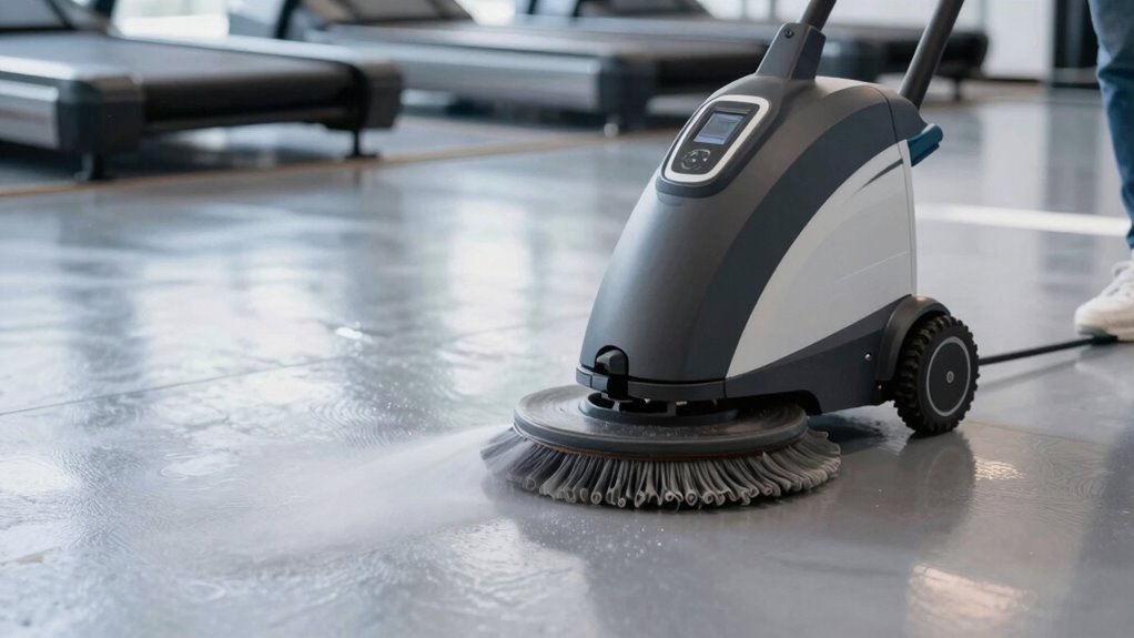 durable efficient gym floor cleaning