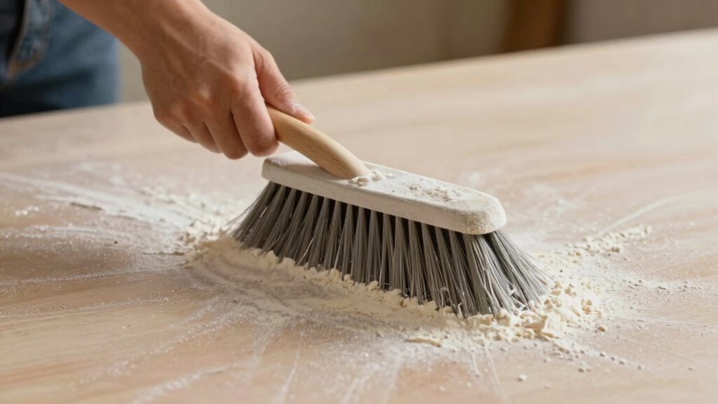 dust containment cleaning techniques