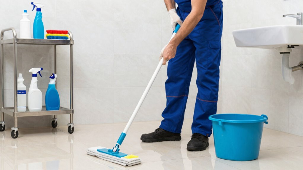 eco friendly trained routine cleaning