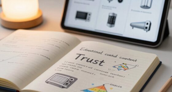 educational content establishes trust