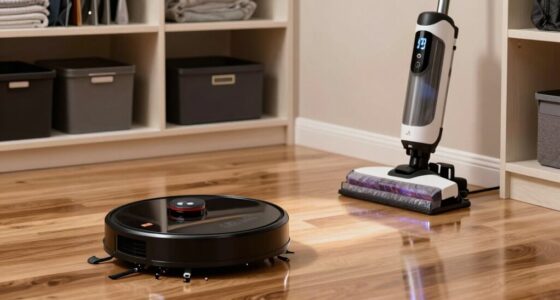 efficient hard floor cleaning