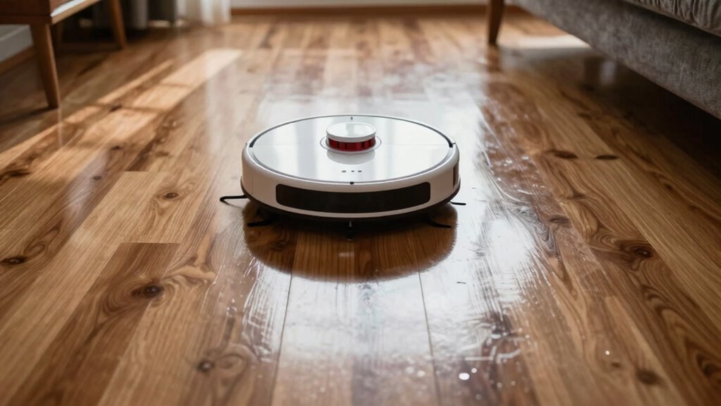 floor reflectivity impacts robot navigation