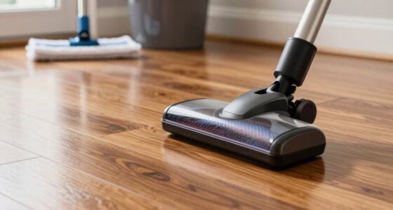 floor type influences cleaning