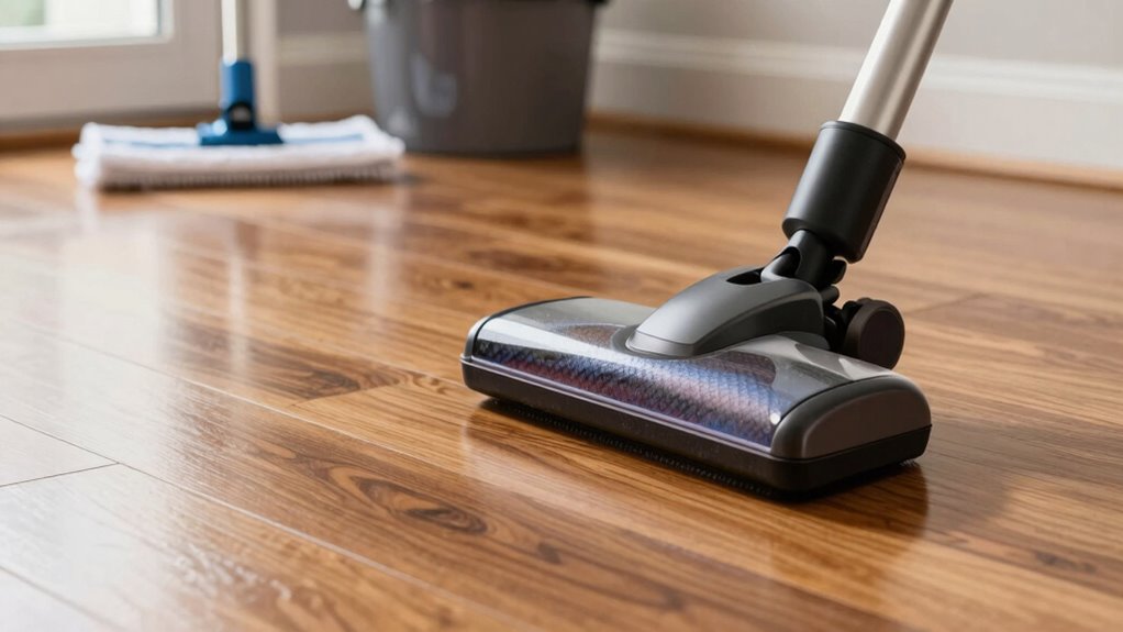 floor type influences cleaning