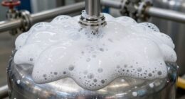 foam formation in recovery systems