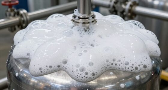 foam formation in recovery systems