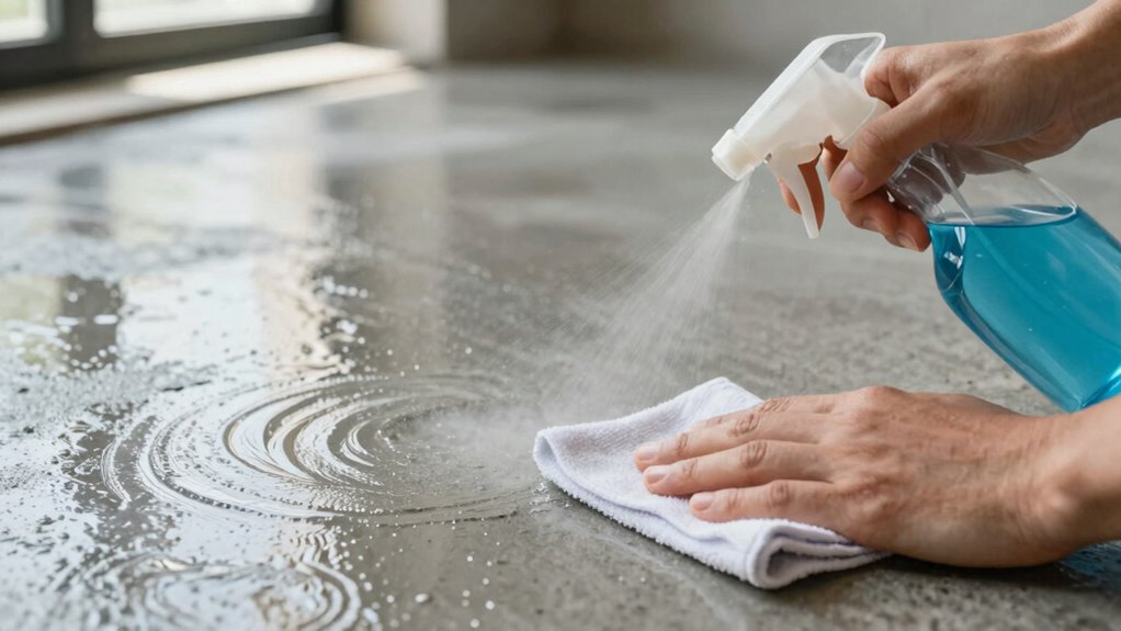 gentle cleaning residue free finish