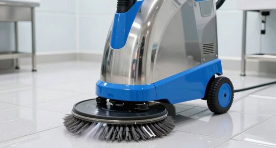 healthcare restroom cleaning machines