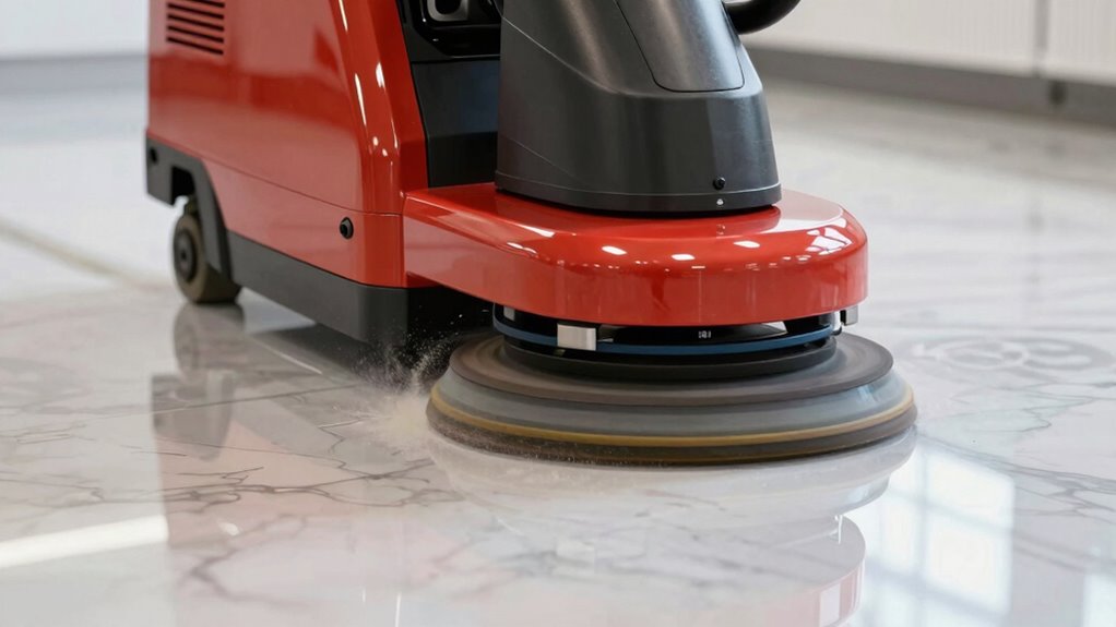 high speed burnisher safety and sustainability