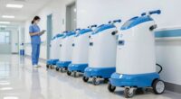 hospital floor scrubber safety