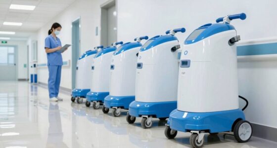 hospital floor scrubber safety