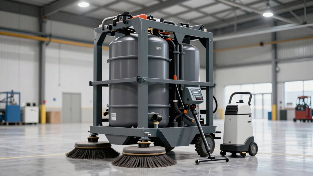 industrial scrubbers maintenance costs
