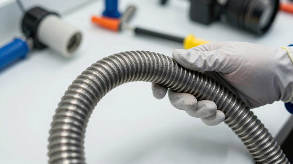 inspect scrubber hoses regularly