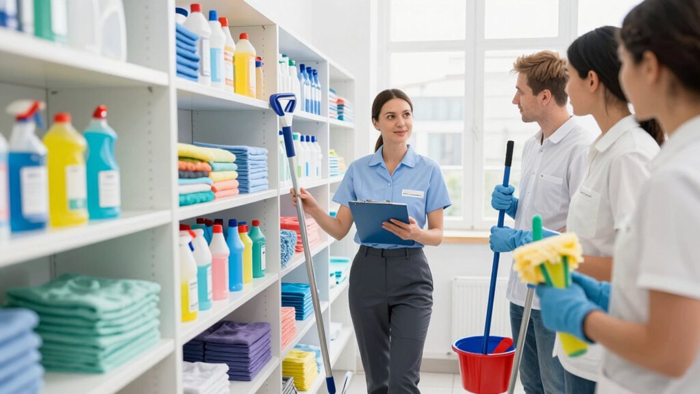 maintain consistent cleaning standards