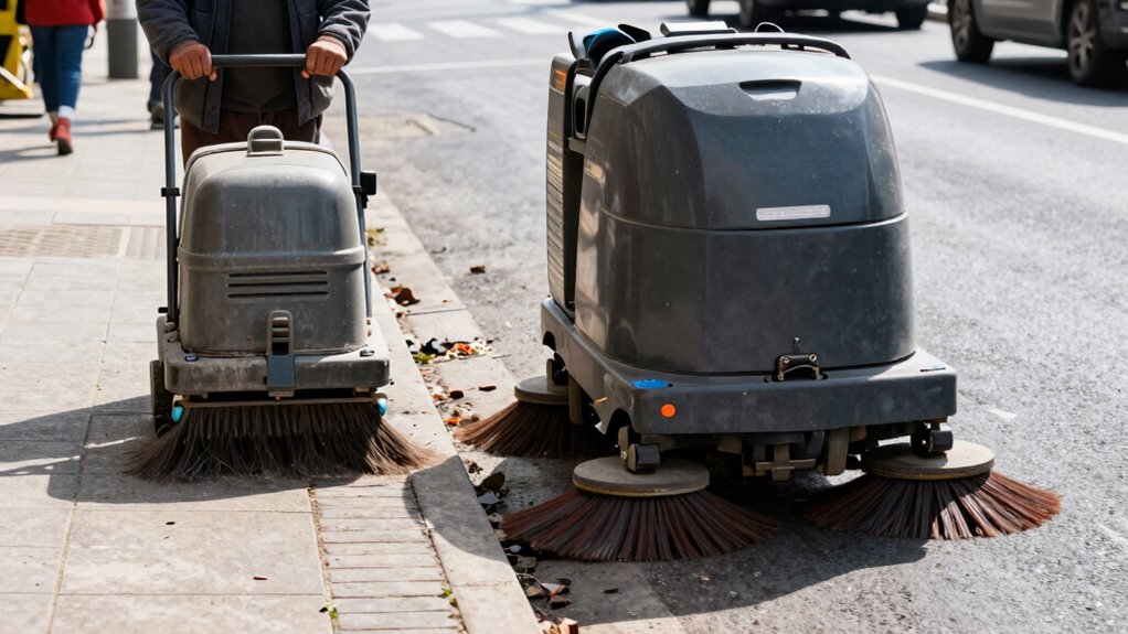 manual vs powered cleaning options