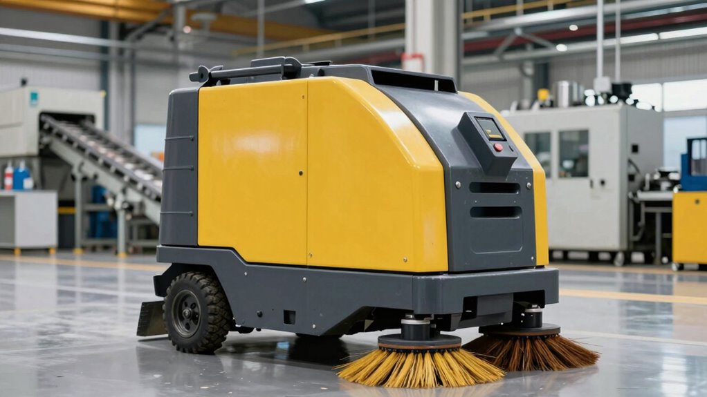 manufacturing specific durable maneuverable sweeper