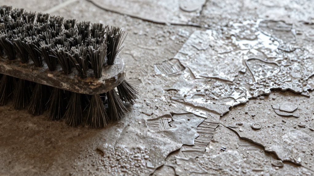 matching brush to surface