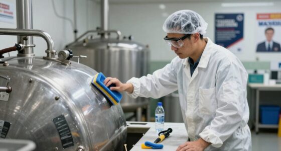 minimize fatigue during cleaning