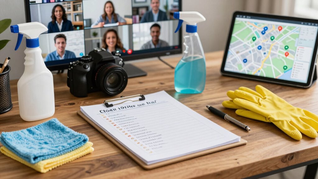 organized consistent cleaning procedures
