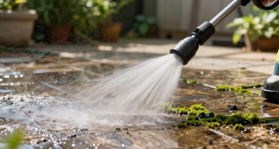 outdoor hard floor cleaning
