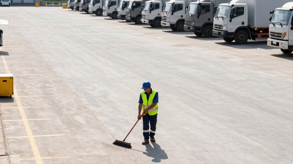 plan efficient large area cleaning