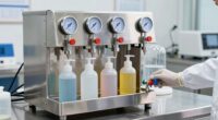 precise cleaning solution mixing