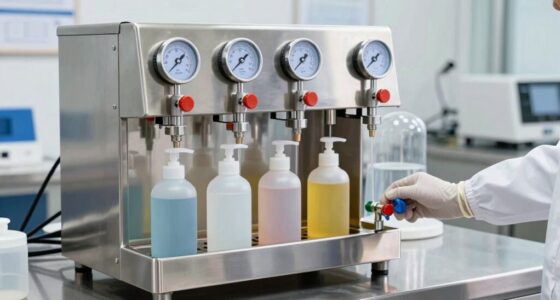 precise cleaning solution mixing