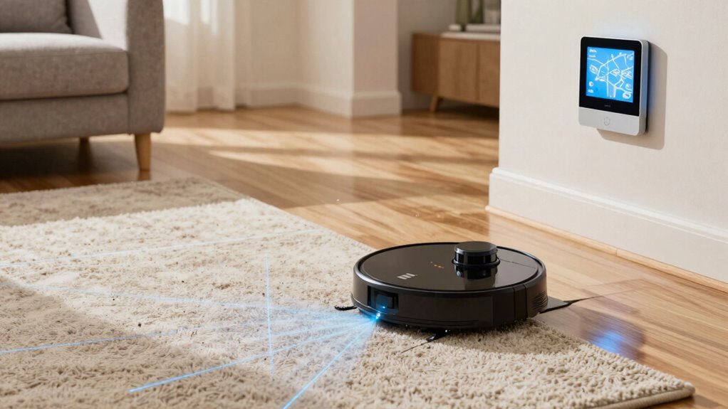 precise sensors optimize cleaning