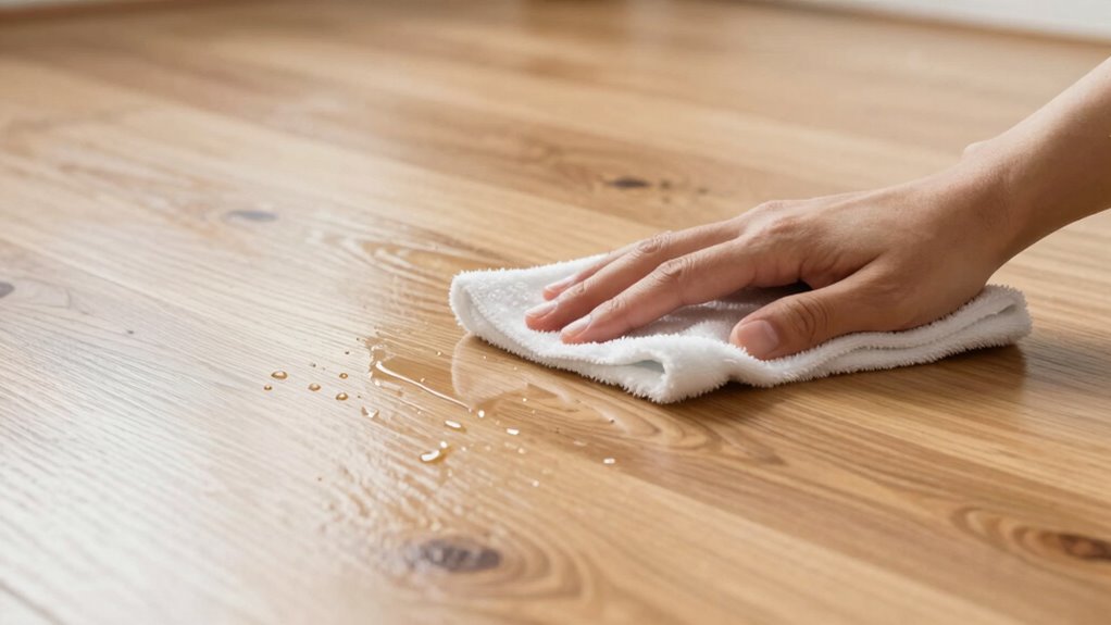 prevent water spots with proper drying