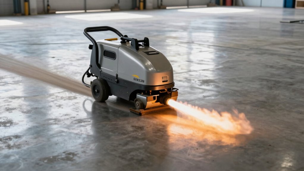 propane burnisher safety and maintenance