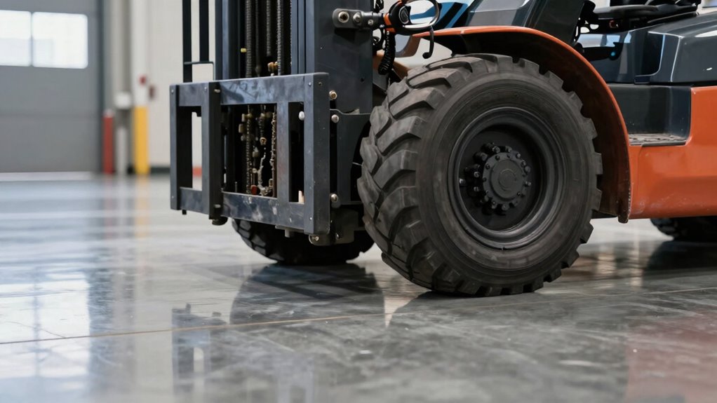 proper tires improve warehouse safety