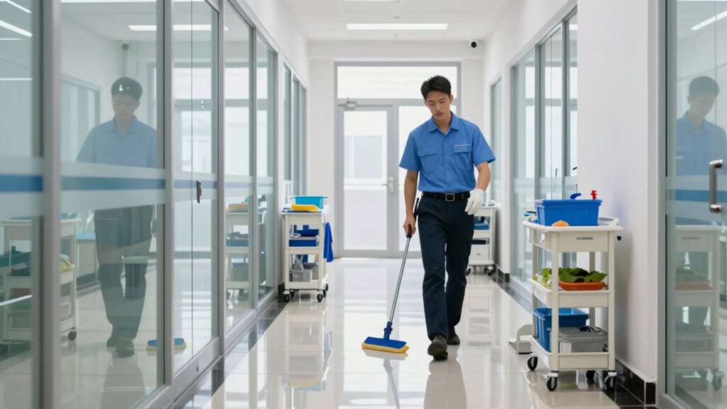 real time cleaning visibility assured