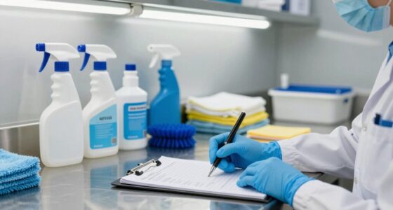 recording cleaning process steps