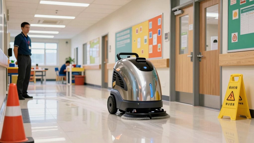 robotic cleaning safety protocols