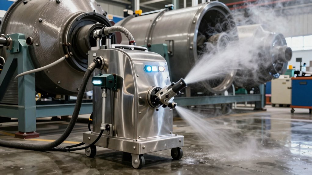 robotic eco friendly industrial cleaning