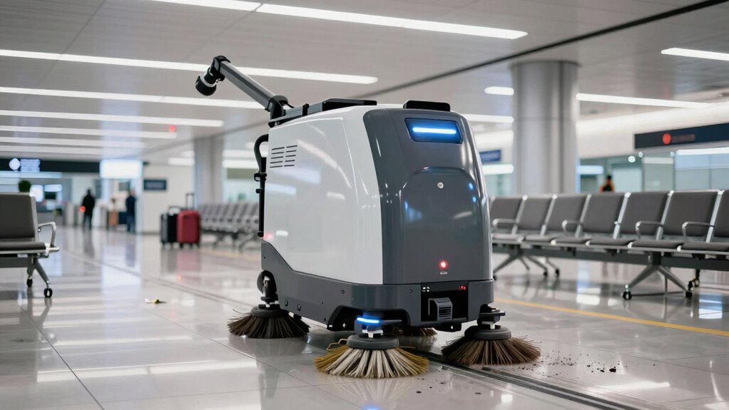 safe efficient airport cleaning