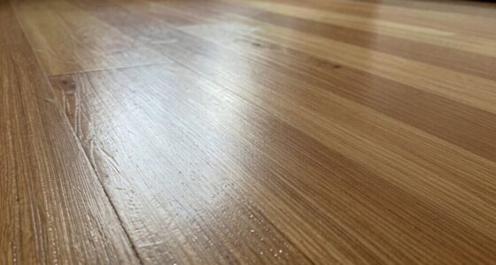 scrubbing causes floor marks