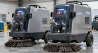 sealed concrete cleaning machines