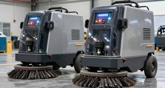 sealed concrete cleaning machines