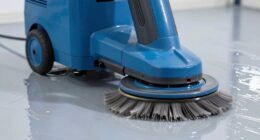 selecting the right epoxy floor scrubber