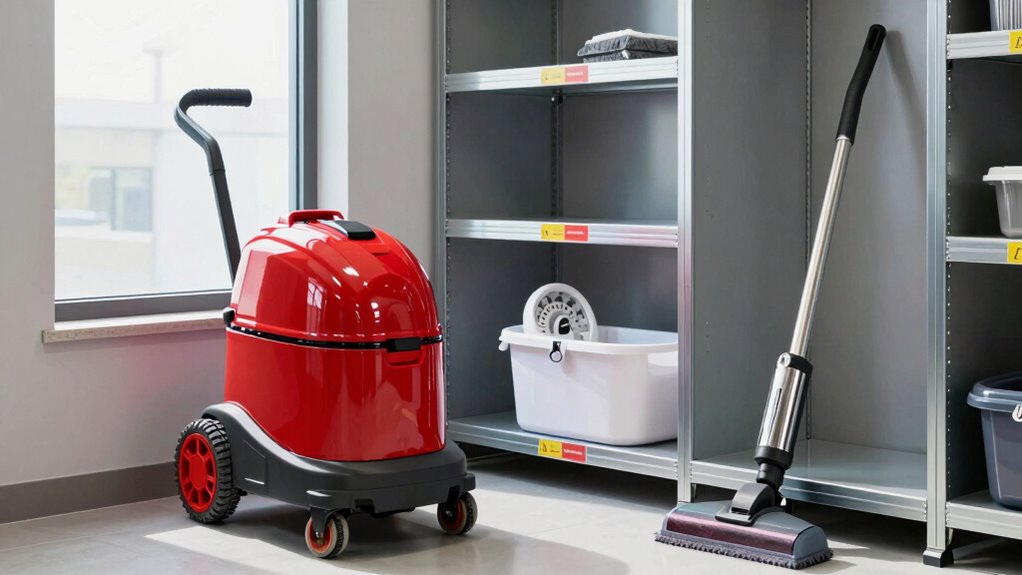 standardize essential cleaning equipment
