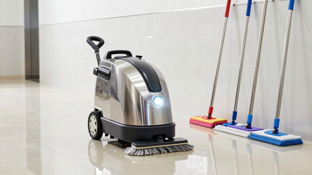 standardize floor cleaning equipment