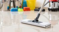 start with floor cleaning